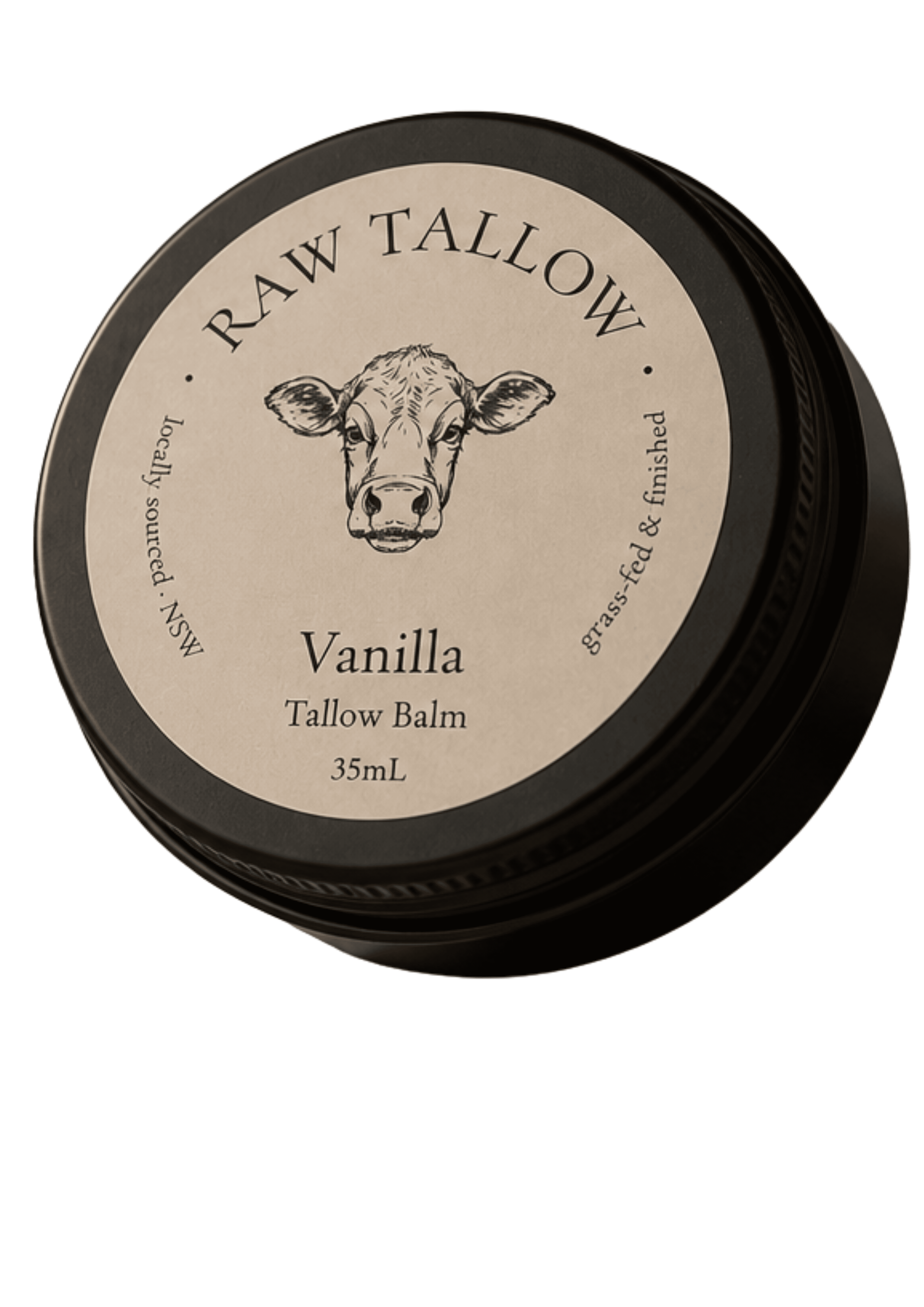 Raw Tallow balm — sculptural tin